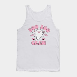 Boo Boo Crew, Cute Ghost, Funny Halloween Tank Top